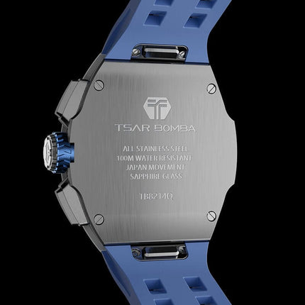 TSAR BOMBA Interchangeable Calendar Watch TB8214 Twin
