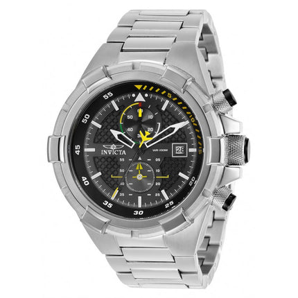INVICTA Men's Aviator Pilot Chronograph 50mm Silver / Black Edition Watch