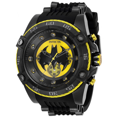INVICTA Men's DC Comics Batman Limited Edition Black / Yellow Original Chronograph Watch
