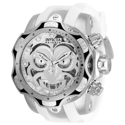 INVICTA Men's DC Comics The Joker Limited Edition Silver / White Watch