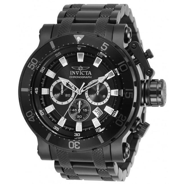 INVICTA Men's Coalition Forces 52mm Chronograph Black Edition Watch