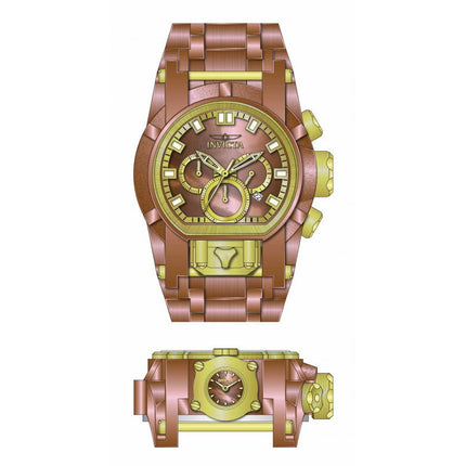 INVICTA Men's Bolt Zeus Magnum 52mm Rose Gold / Gold Trim Watch