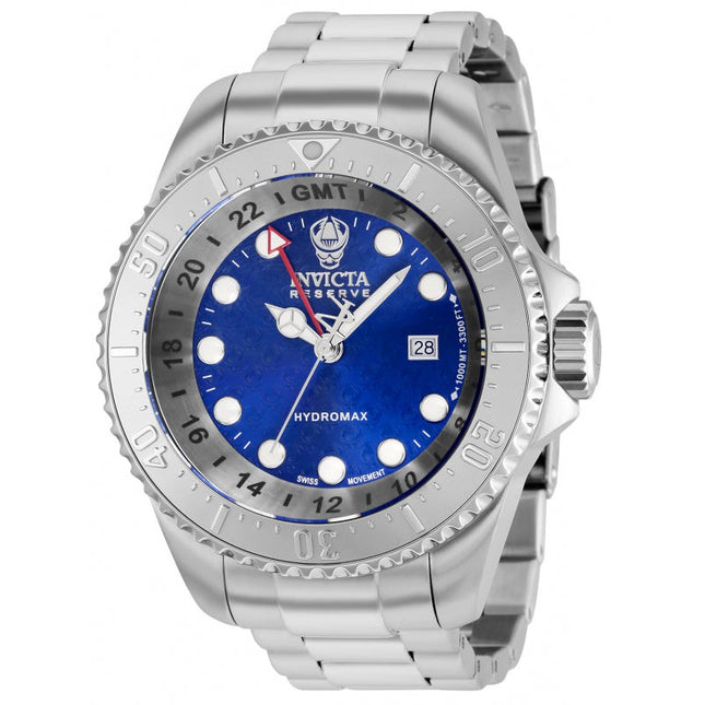 INVICTA Men's Reserve Hydromax 52mm Silver / Blue 1000m Watch