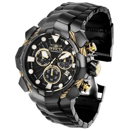INVICTA Men's Bolt Excelsior 54mm Chronograph Black / Gold Watch