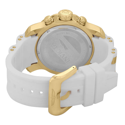 INVICTA Men's Pro Diver Colossus Chronograph Gold / Alpine Snow 48mm Watch