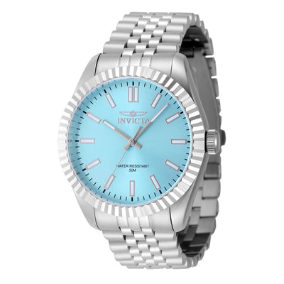 INVICTA Men's Classic 43mm Bracelet Watch Tiffany Light Blue image 0