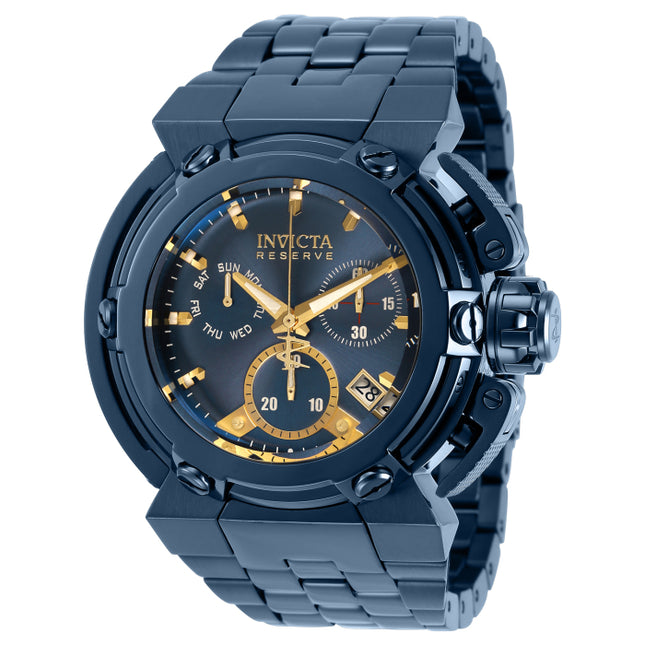 INVICTA Men's Coalition Forces X-Wing 46mm Chronograph Ionic Blue Watch