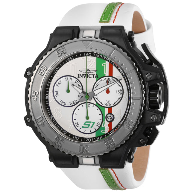INVICTA Men's S1 Rally Race Team 58mm Black / Italia Chronograph Watch