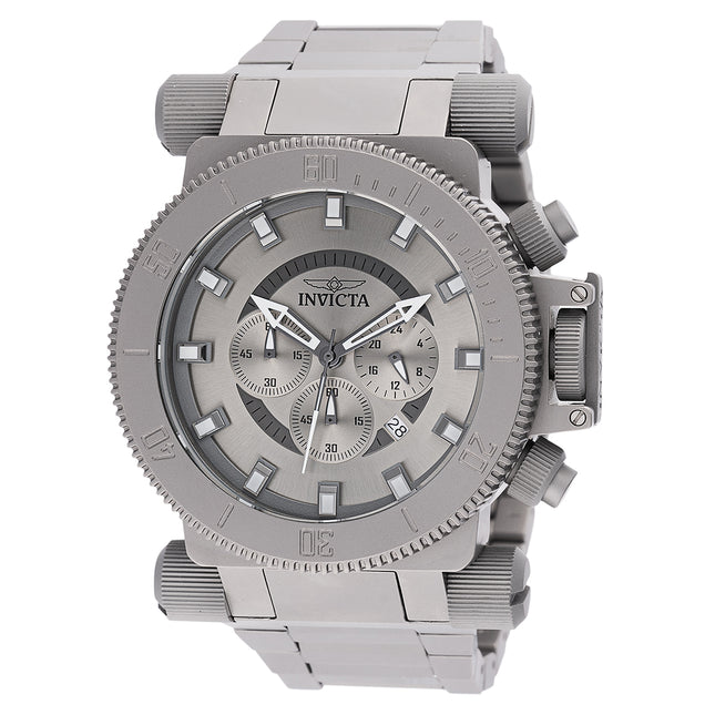 INVICTA Men's Coalition Forces Titanium Chronograph 51mm Grey Watch