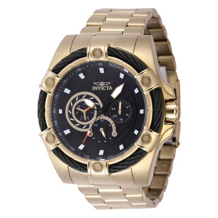 INVICTA Men's Bolt Tachy Chronograph 52mm Gold Watch
