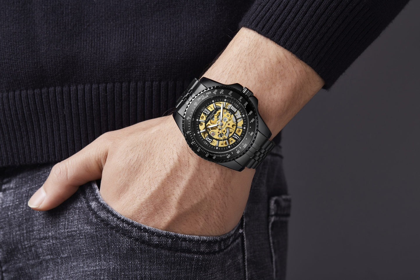 Tachymeter Sports Automatic Black image 3