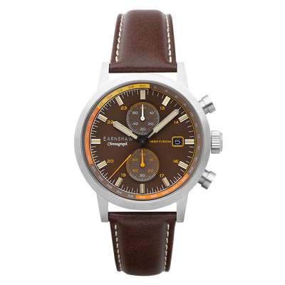 THOMAS EARNSHAW DUKE CHRONOGRAPH Watch CARAMEL BROWN