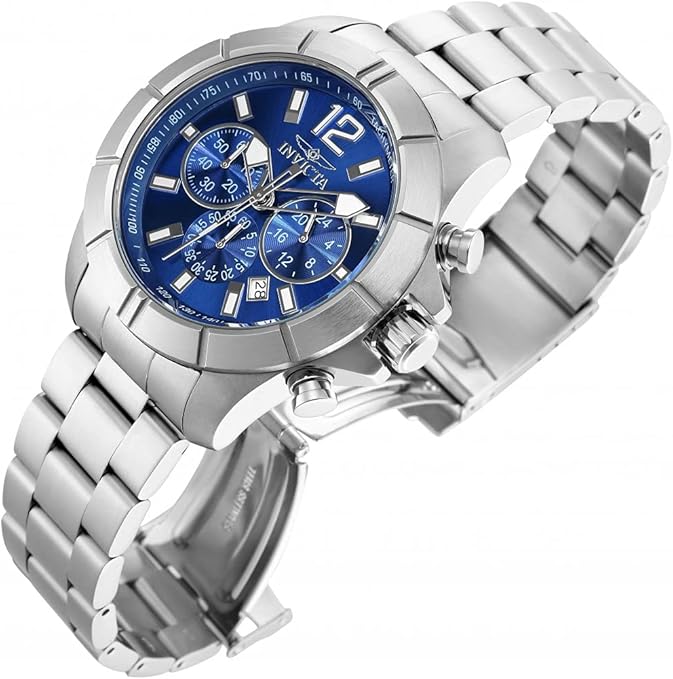 **R1.00 Auction**Invicta Men's 45mm 100M Diver **Classic Chrono** Watch