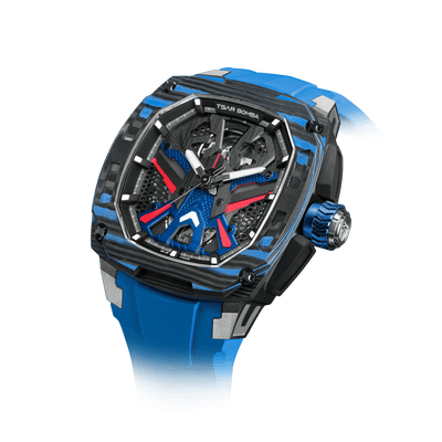 TSAR BOMBA Dark Matter 3 Carbon Fiber -Interchangeable Automatic Watch