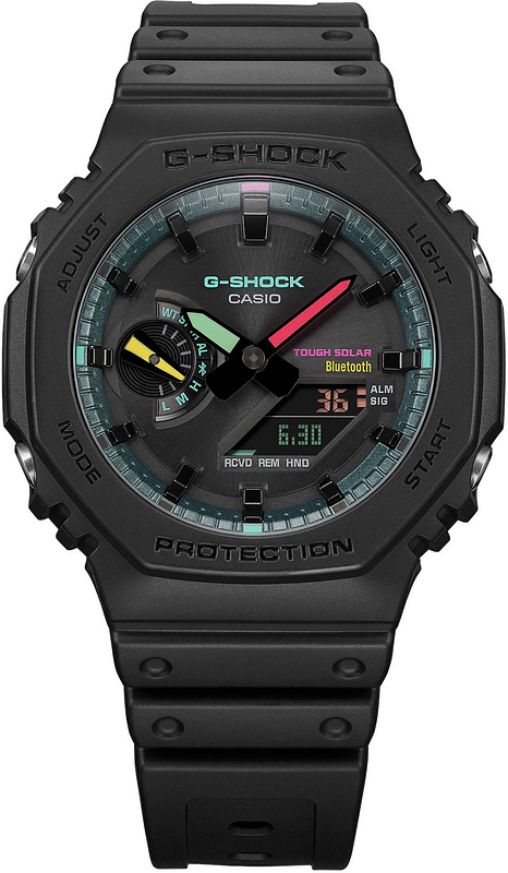 CASIO Men's G-SHOCK Tough Solar Bluetooth Watch GA-B2100MF-1AER image 1