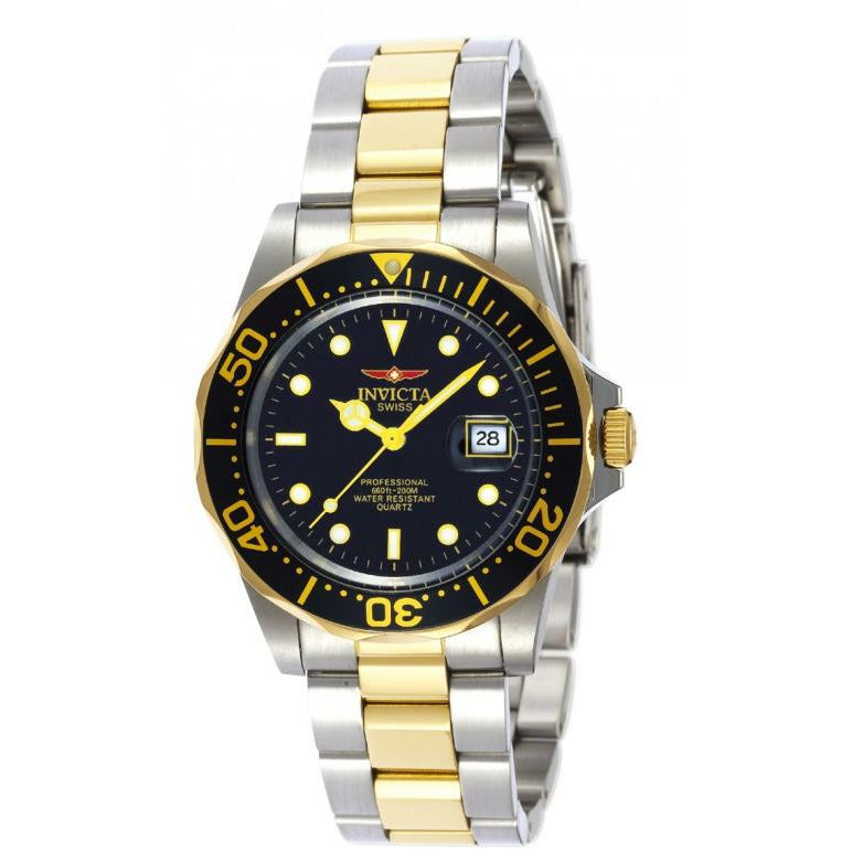 INVICTA Men s Pro Diver Suisse 40mm Two Toned Watch WILBERRYS