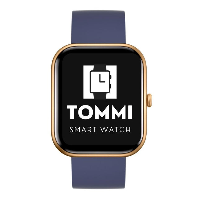 TOMMI smart watch rose gold / blue