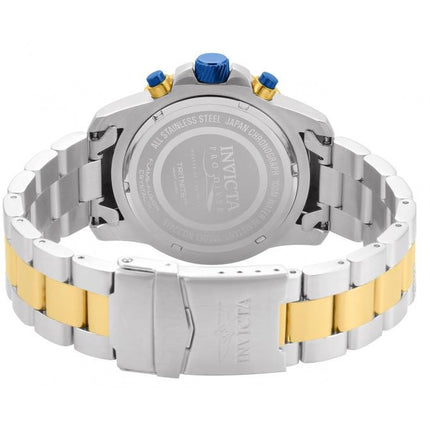 INVICTA Men's Montepelier Pro Diver 45mm Carbon Fiber Two Tone Blue Watch