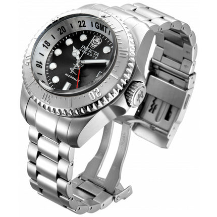 INVICTA Men's Hydromax 1000m 52mm Silver/Black Watch