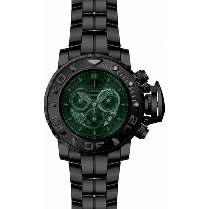 INVICTA Men's Sea Hunter Chronograph Steel Black 58mm Watch