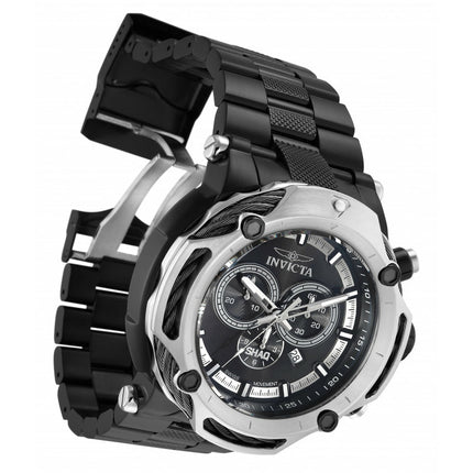 INVICTA Men's SHAQ Chronograph 60mm Steel Black Ionic Watch