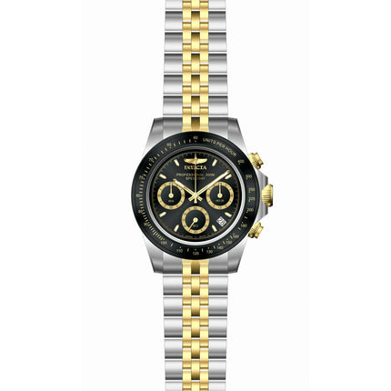 INVICTA Men's Speedway 39.5mm Jubilee Two Tone Black Edition Watch
