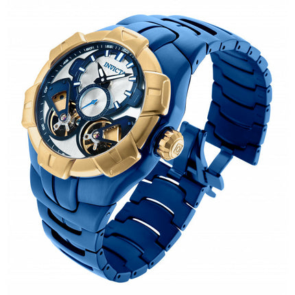 INVICTA Men's Hydromax Automatic 200m 50mm Gold/Ionic Blue Watch