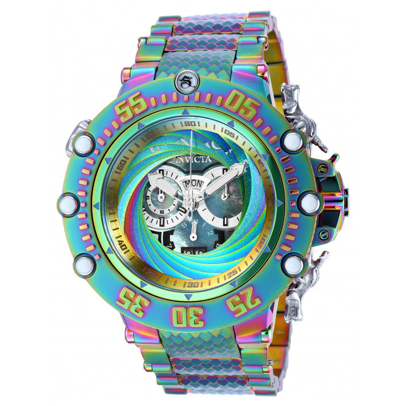 INVICTA Men s SUBAQUA SHUTTER TECH 2 WATCHES IN ONE IRIDESCENT