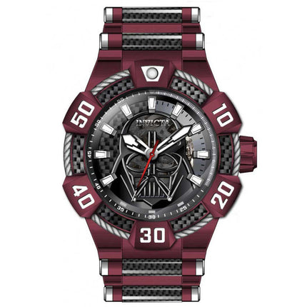 INVICTA Men's STAR WARS Darth Vader Automatic Limited Edition Red Steel Infused Watch