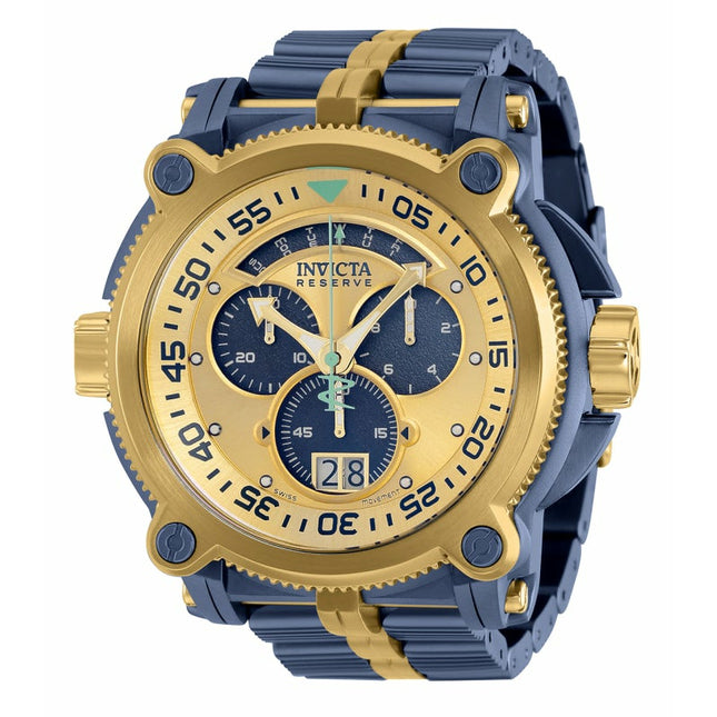 INVICTA Men's Sea Hunter Warrior Blue/Gold Watch