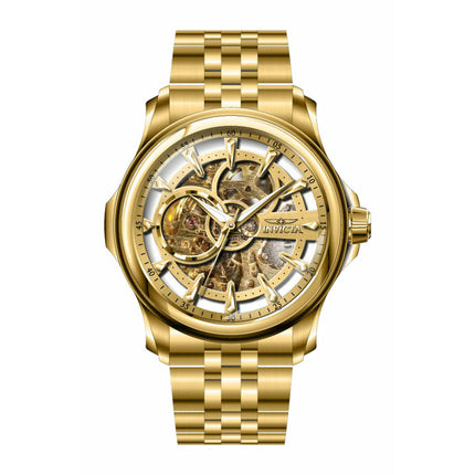 INVICTA Men's Skeleton Artisan Automatic Gold Watch