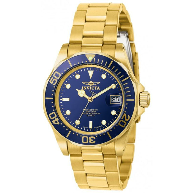 INVICTA Men's Pro Diver Suisse 40mm Gold Toned Watch