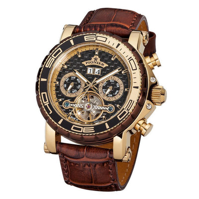 TUFINA GERMANY MIAMI PIONIER GOLD | BROWN BLACK Watch