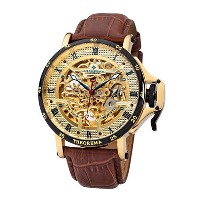 TUFINA GERMANY MADRID THEOREMA GOLD | BROWN | GOLD Watch