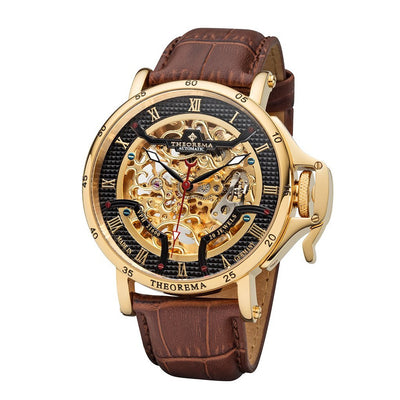 TUFINA GERMANY MADRID THEOREMA GOLD | BROWN Watch