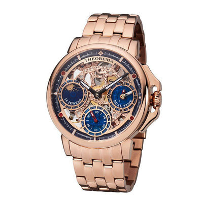 TUFINA GERMANY BEUNOS AIRES THEOREMA DUAL TIME ROSE GOLD Watch