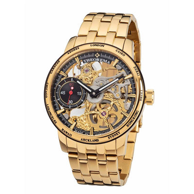 TUFINA GERMANY TORONTO THEOREMA STEEL GOLD Watch