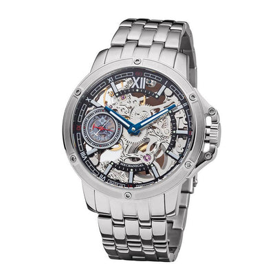 TUFINA GERMANY LAGOS THEOREMA STEEL SILVER | BLACK Watch