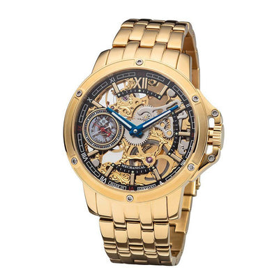 TUFINA GERMANY LAGOS THEOREMA STEEL GOLD | BLACK Watch
