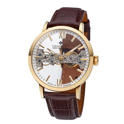 TUFINA GERMANY SAN FRANCISCO THEOREMA GOLD | DARK BROWN Watch