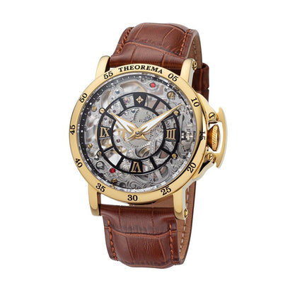 TUFINA GERMANY SAHARA THEOREMA GOLD | BROWN Watch