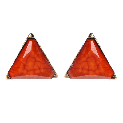 AMRITA NEW YORK Bermuda Stud Earring Coral