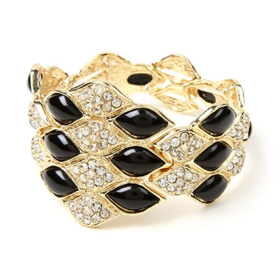 AMRITA NEW YORK Dorcas Bracelet Jet Black