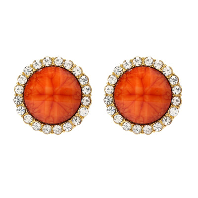 AMRITA NEW YORK Bridgehampton Earring Coral