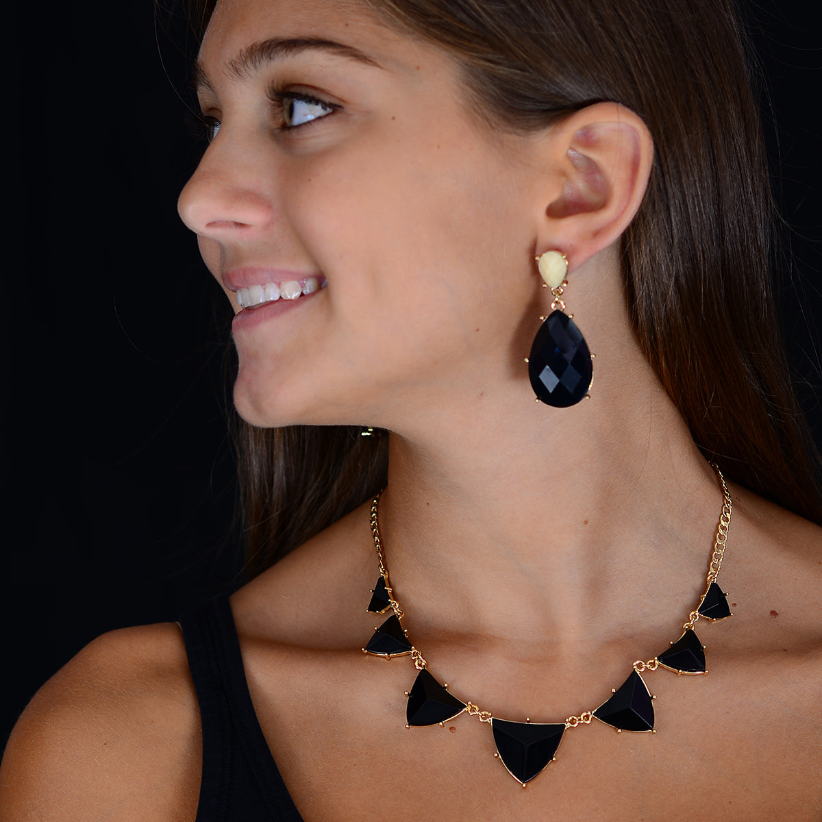 AMRITA NEW YORK Dorcas Necklace Evergreen