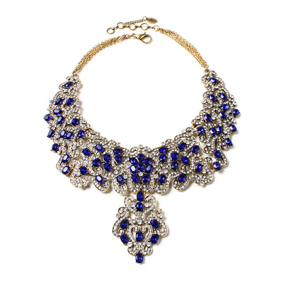 AMRITA NEW YORK Raiza Necklace Blue