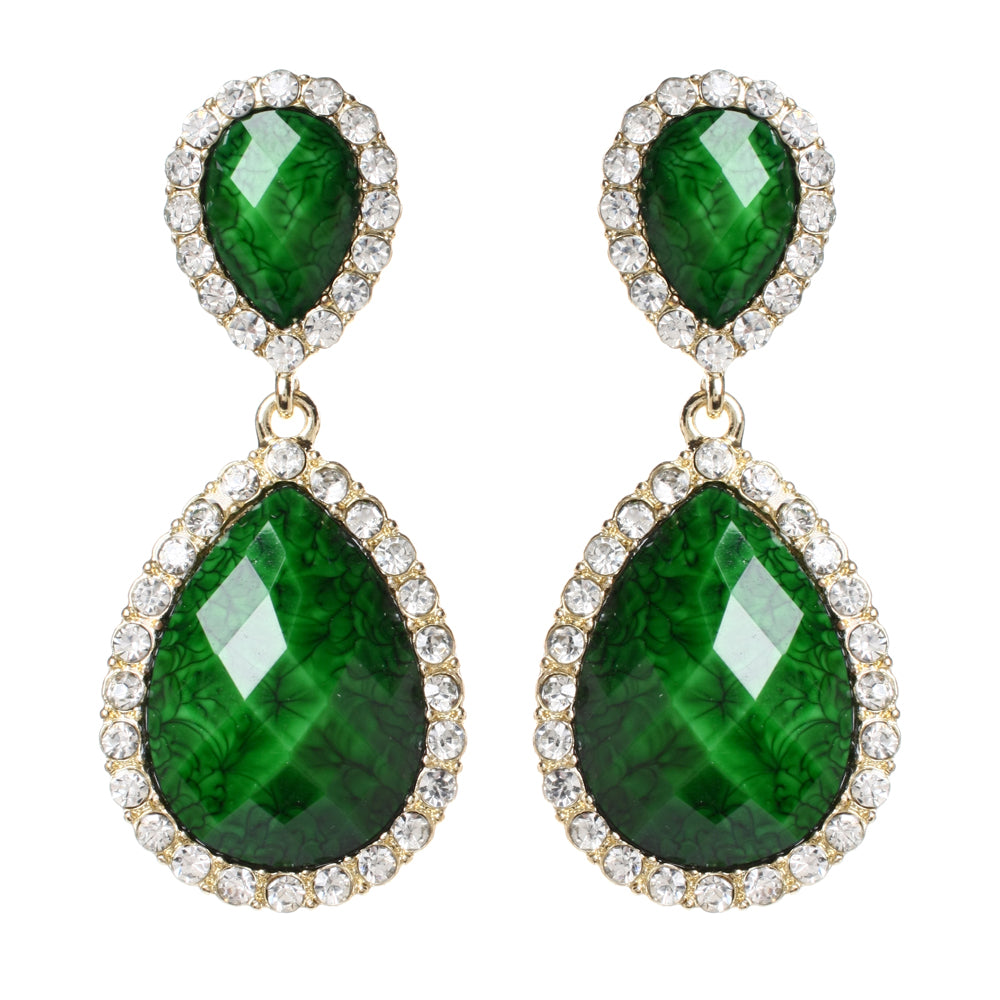 AMRITA NEW YORK Shelter Island Earring Evergreen