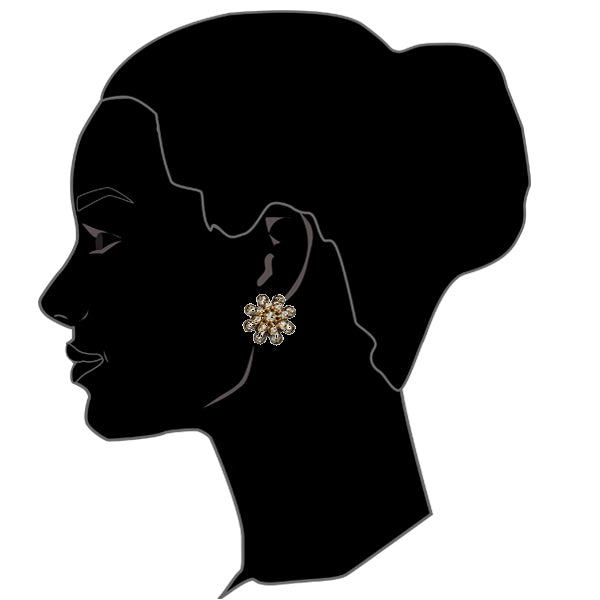 AMRITA NEW YORK Peony Studs