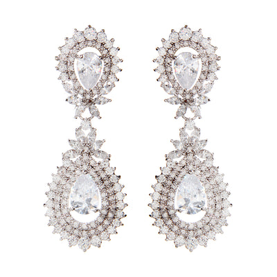 AMRITA NEW YORK Catherine CZ Earring
