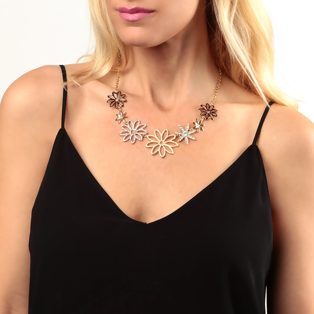 AMRITA NEW YORK Rose Garden Necklace